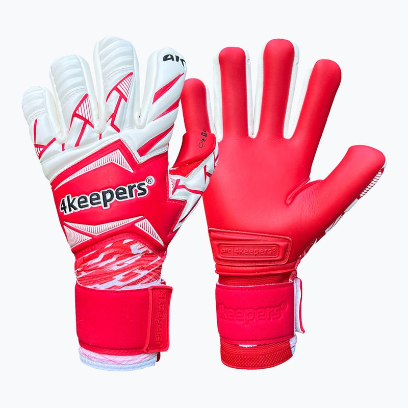 Mănuși de portar 4keepers Force V4.25 HNC roșii