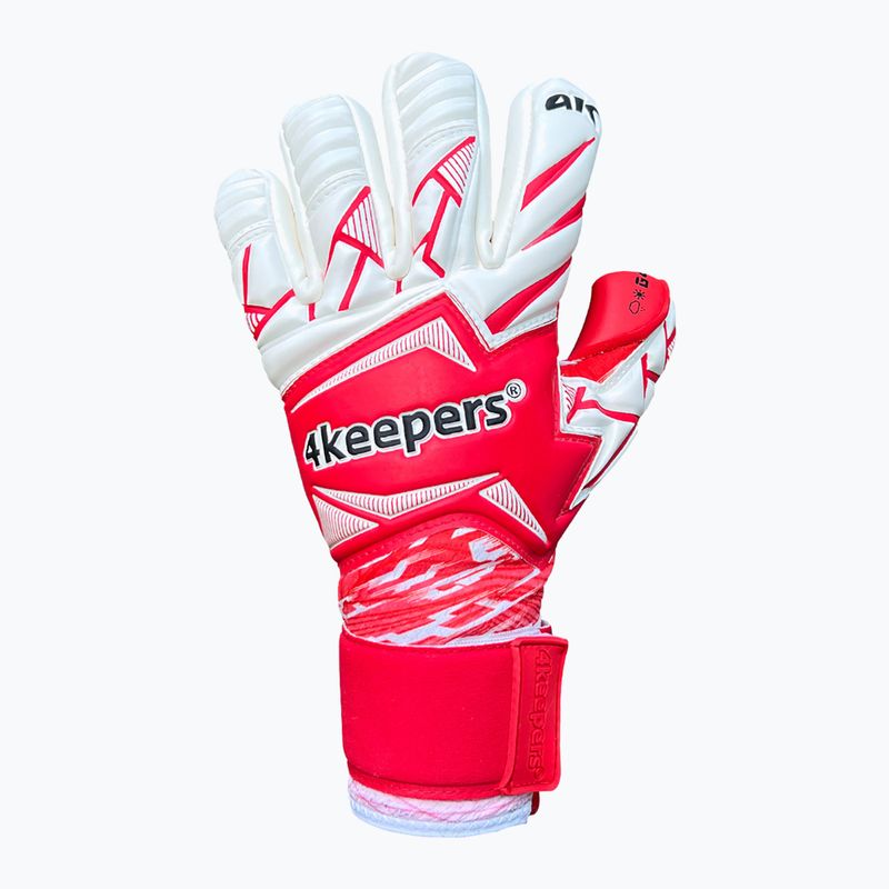 Mănuși de portar 4keepers Force V4.25 HNC roșii 2