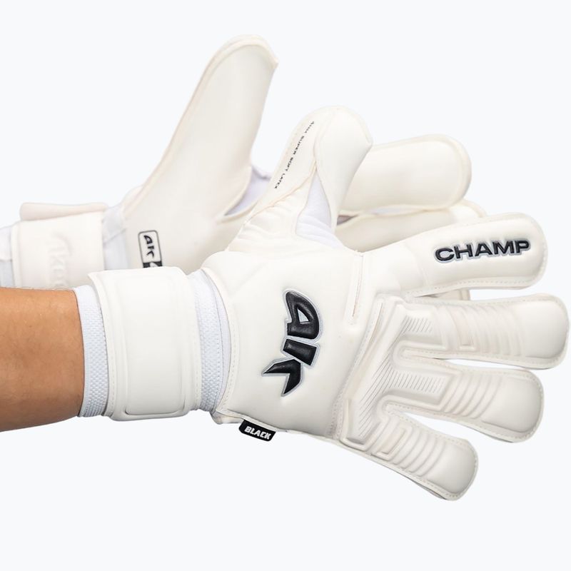 Mănuși de portar 4keepers Champ Black VII RF2G white 9