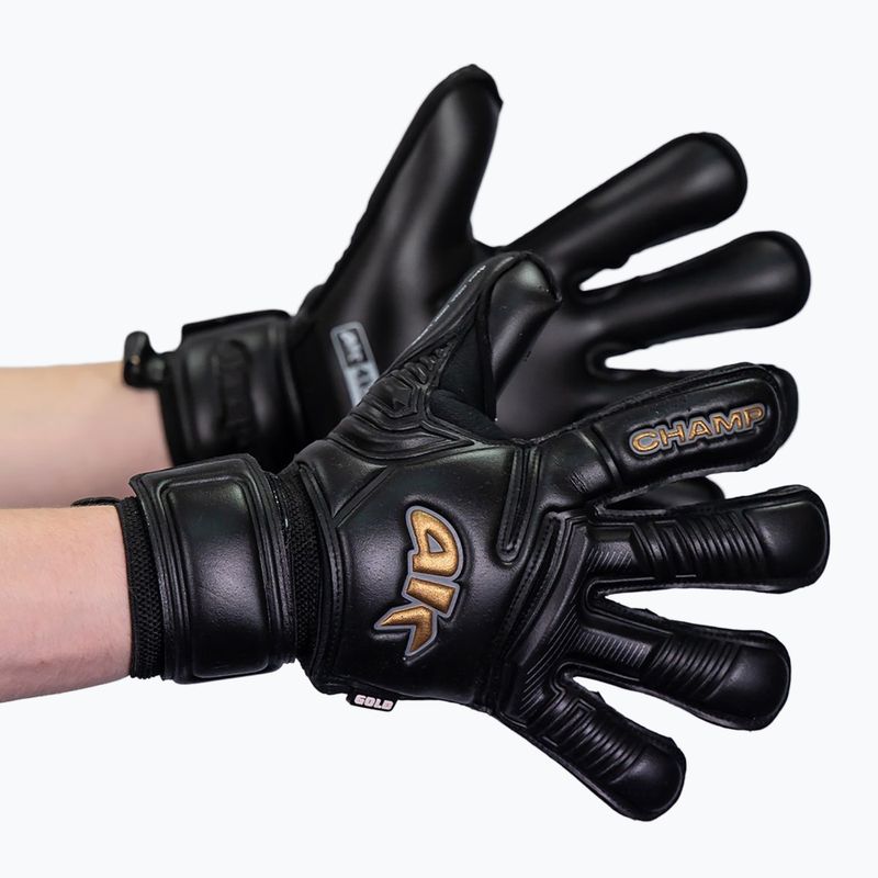 Mănuși de portar 4keepers Champ Gold Black VII RF2G black 9