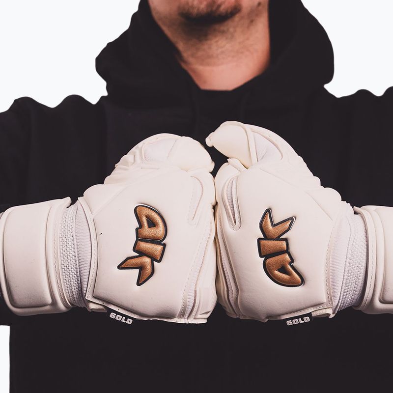 Mănuși de portar 4keepers Champ Gold VII RF2G white 6