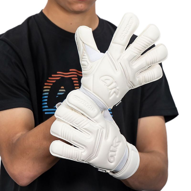 Mănuși de portar pentru copii 4keepers Champ VII RF2G Jr gold/white 8