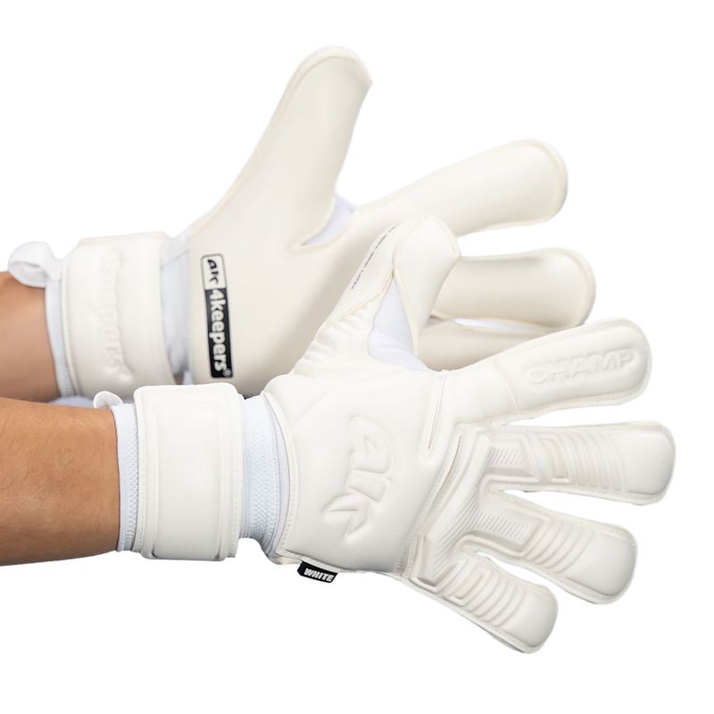 Mănuși de portar pentru copii 4keepers Champ VII RF2G Jr gold/white 10