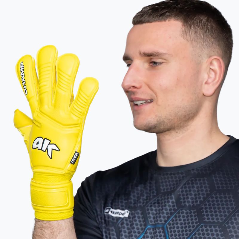 Mănuși de portar pentru copii 4keepers Champ Colour Yellow VII RF2G Jr yellow 8