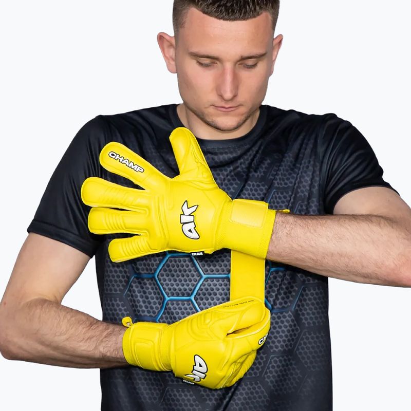 Mănuși de portar pentru copii 4keepers Champ Colour Yellow VII RF2G Jr yellow 11