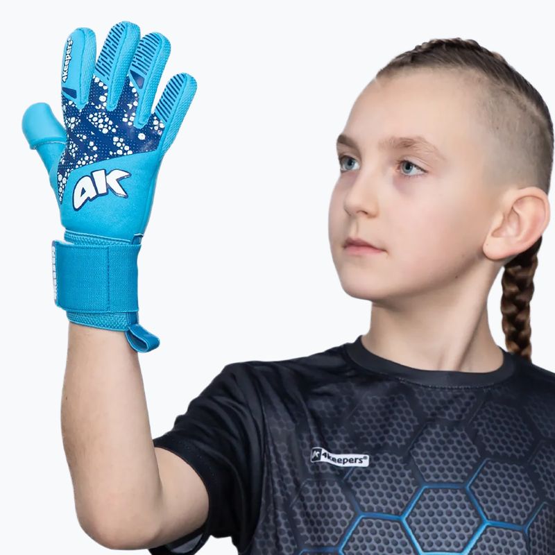 Mănuși de portar pentru copii 4keepers Elite Nox NC Jr 10