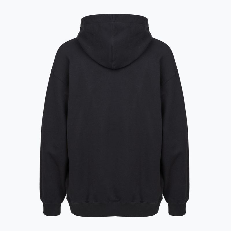 Hanorac bărbați PROSTO Biolog Hoodie negru 2