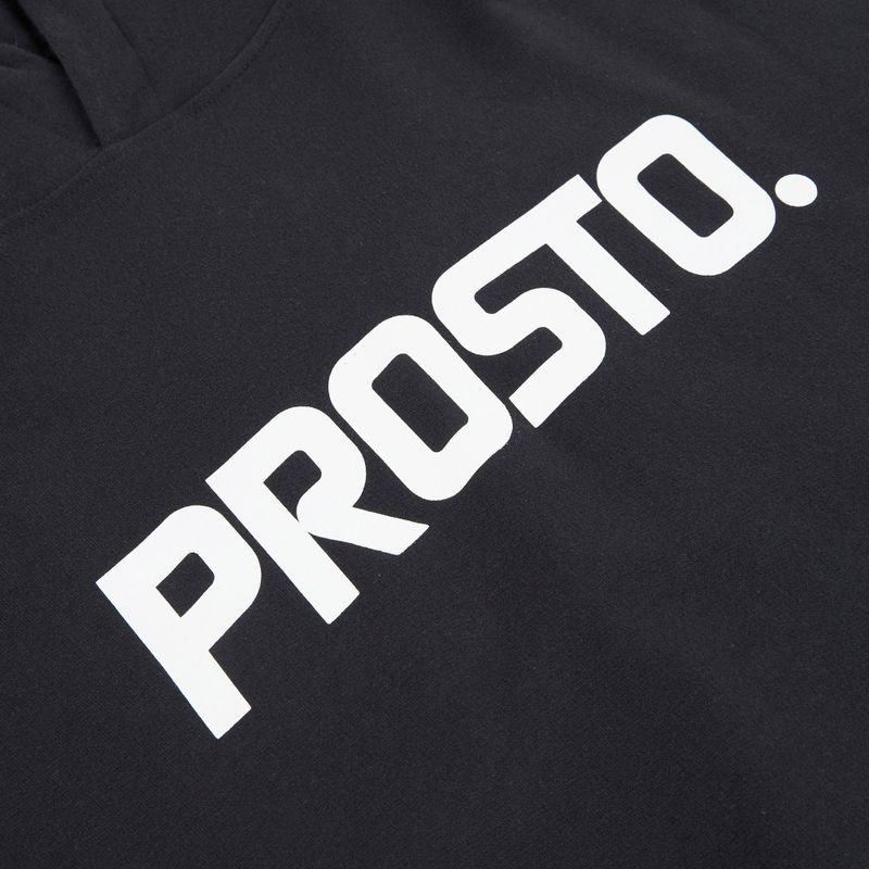 Hanorac bărbați PROSTO Biolog Hoodie negru 3