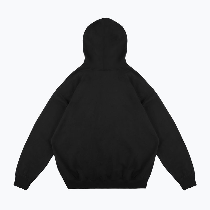 Hanorac bărbați PROSTO Biolog Hoodie negru 2