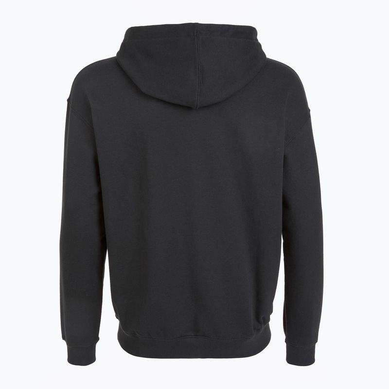 Bluză pentru bărbați PROSTO Hoodie Logo Zip black 2