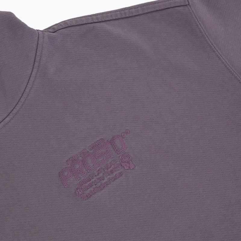 Hanorac bărbați PROSTO Flathead Hoodie lavandă spălată 3