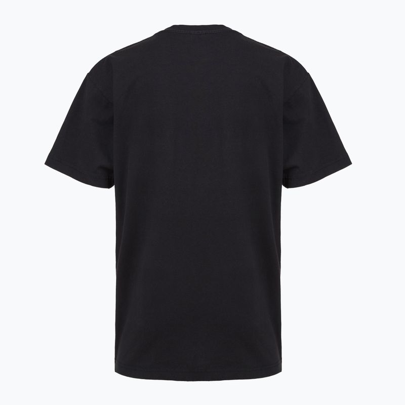 Tricou pentru bărbați PROSTO Big Logo washed black 2