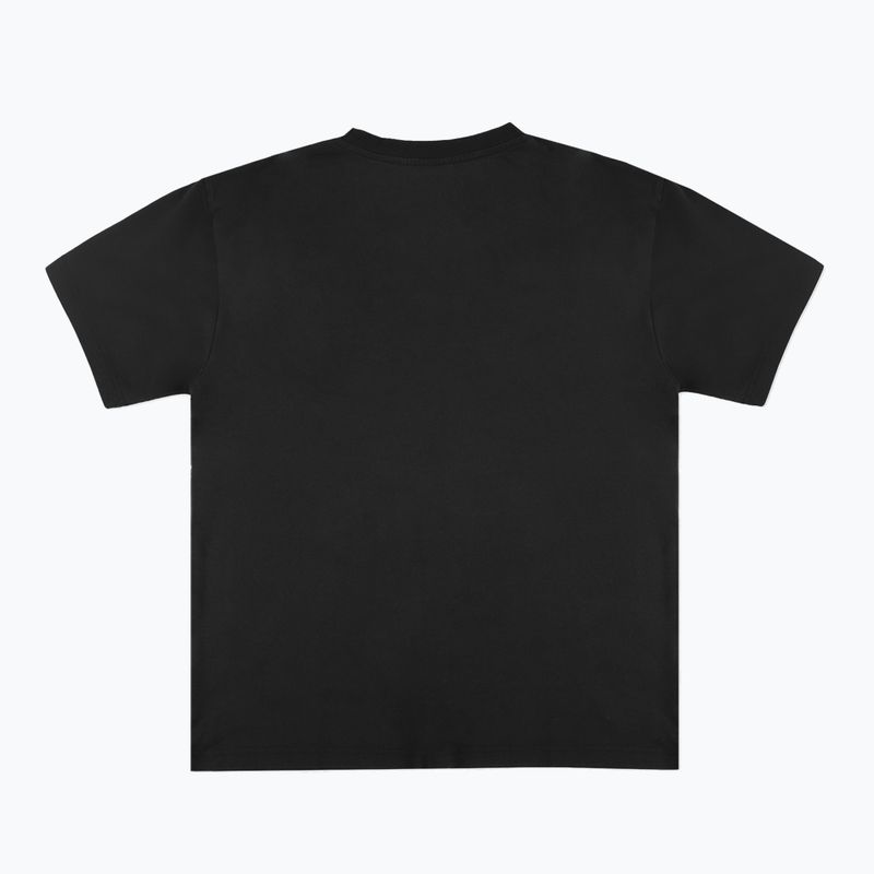 Tricou pentru bărbați PROSTO Big Logo washed black 2