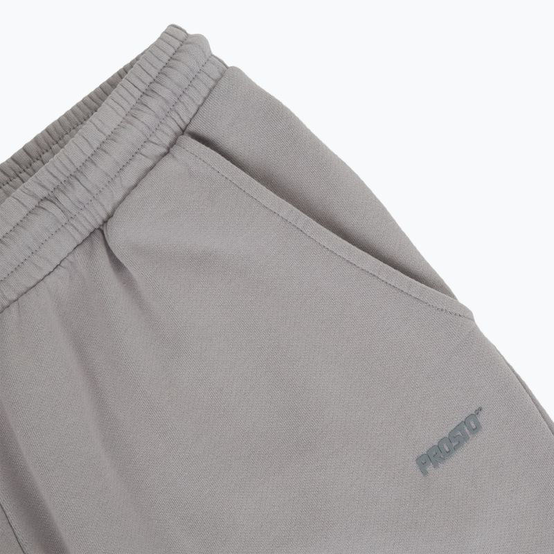 Pantaloni pentru bărbați PROSTO Big Logo washed gray 4