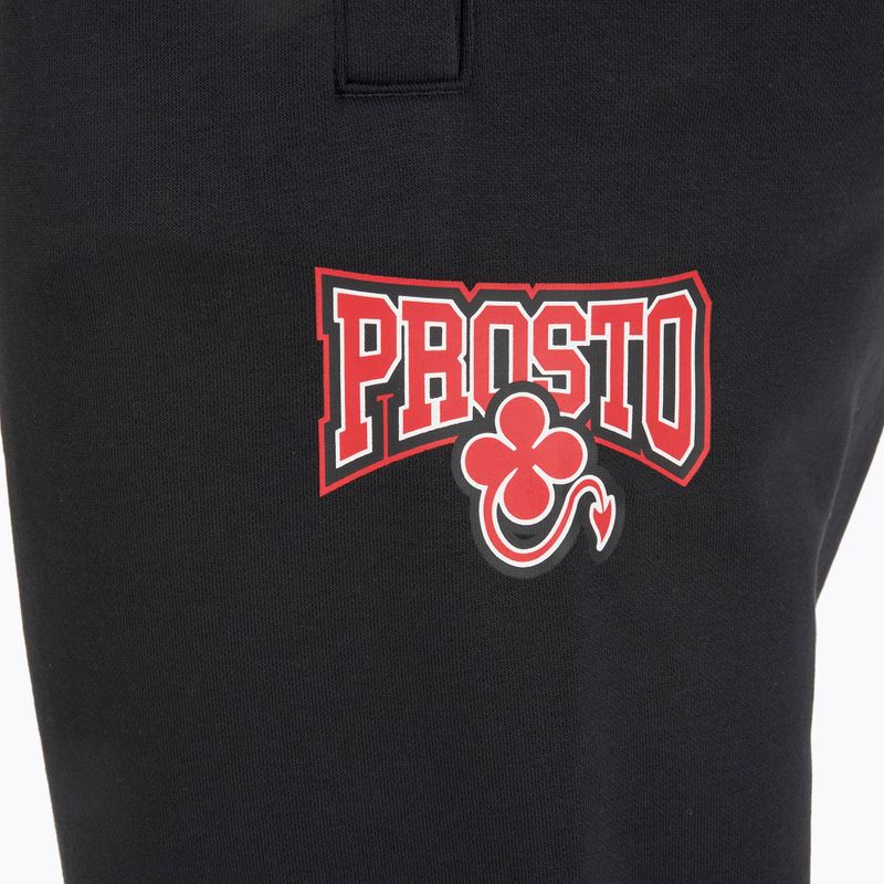 Pantaloni bărbați PROSTO Chicago negru 3