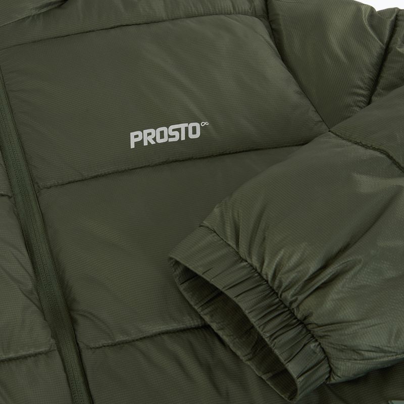 Geacă de iarnă pentru bărbați PROSTO Puffer Void-9 olive green 3