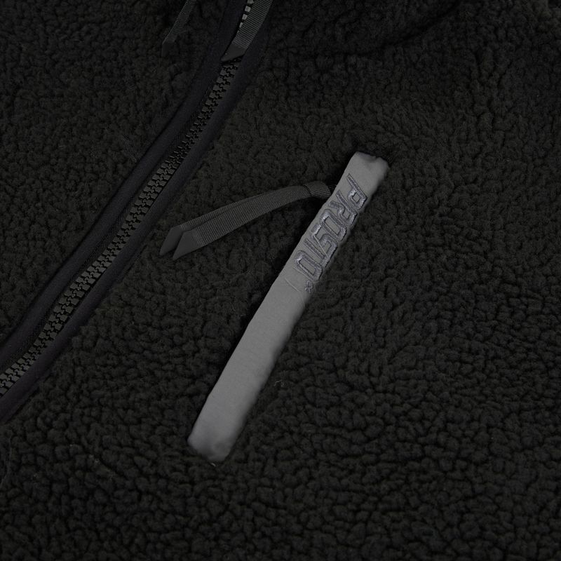 Geacă pentru bărbați PROSTO Reverse Sherpa black 4