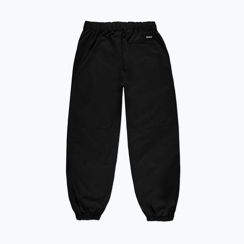 Pantaloni pentru bărbați PROSTO Jogger Baggy Jeans slate black 2