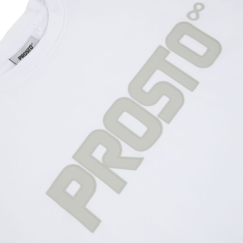 Tricou pentru bărbați PROSTO Big Logo white 3