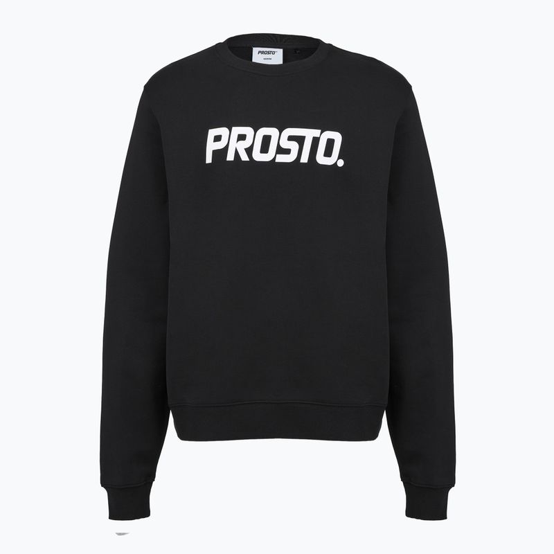 Bluză pentru bărbați PROSTO Old Logo Crewneck black