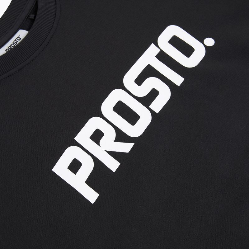 Bluză pentru bărbați PROSTO Old Logo Crewneck black 3