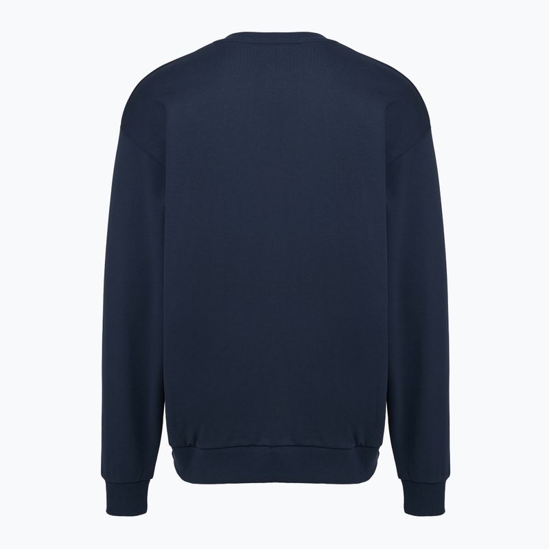 Bluză pentru bărbați PROSTO Big Shield Crewneck navy 2