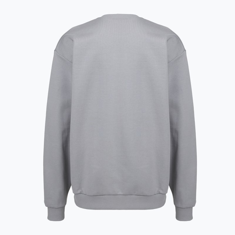 Bluză pentru bărbați PROSTO Big Shield Crewneck gray 2