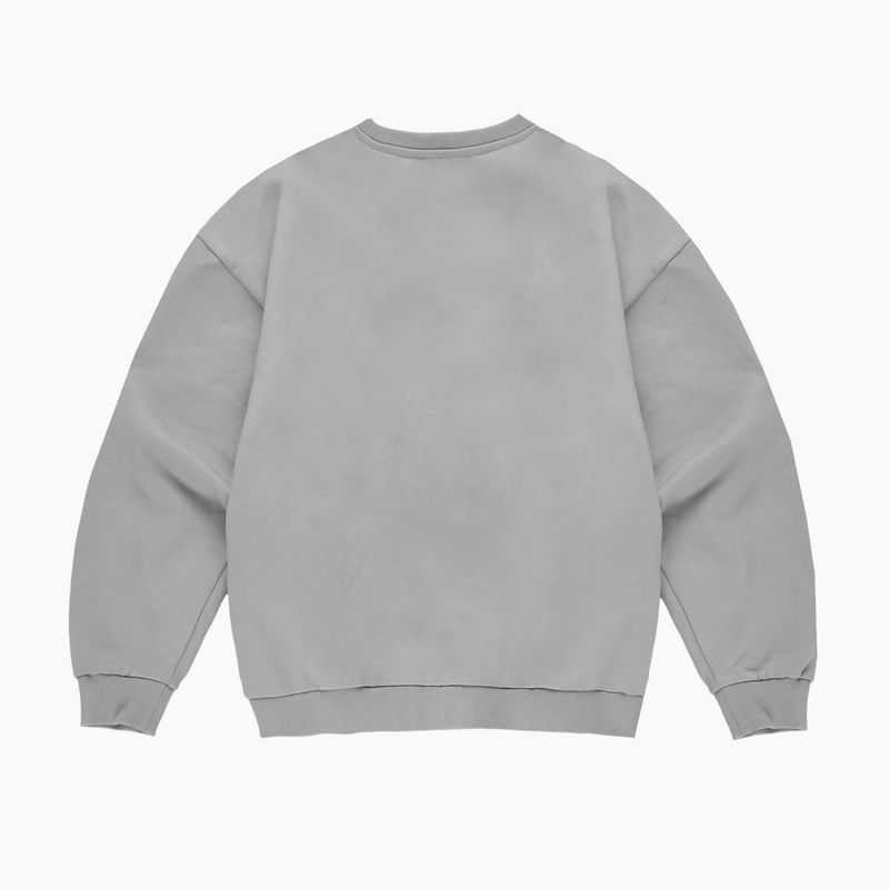 Bluză pentru bărbați PROSTO Big Shield Crewneck gray 2