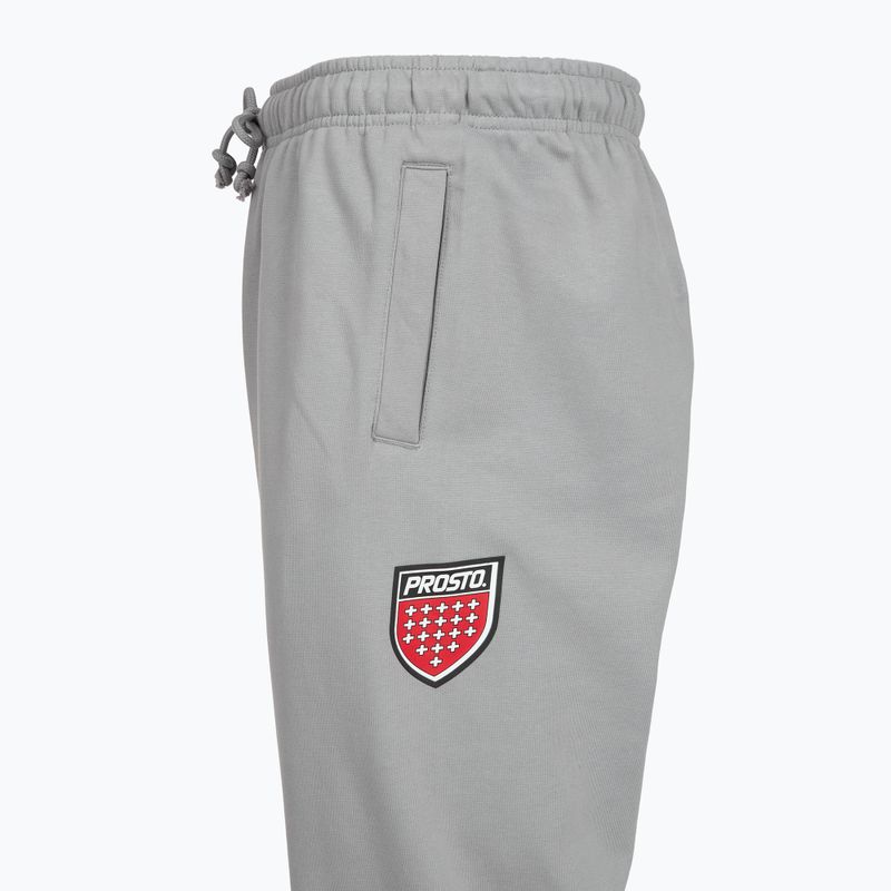 Pantaloni pentru bărbați PROSTO Big Shield gray 3