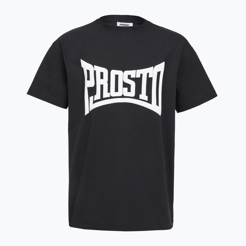 Tricou pentru bărbați PROSTO Ever black
