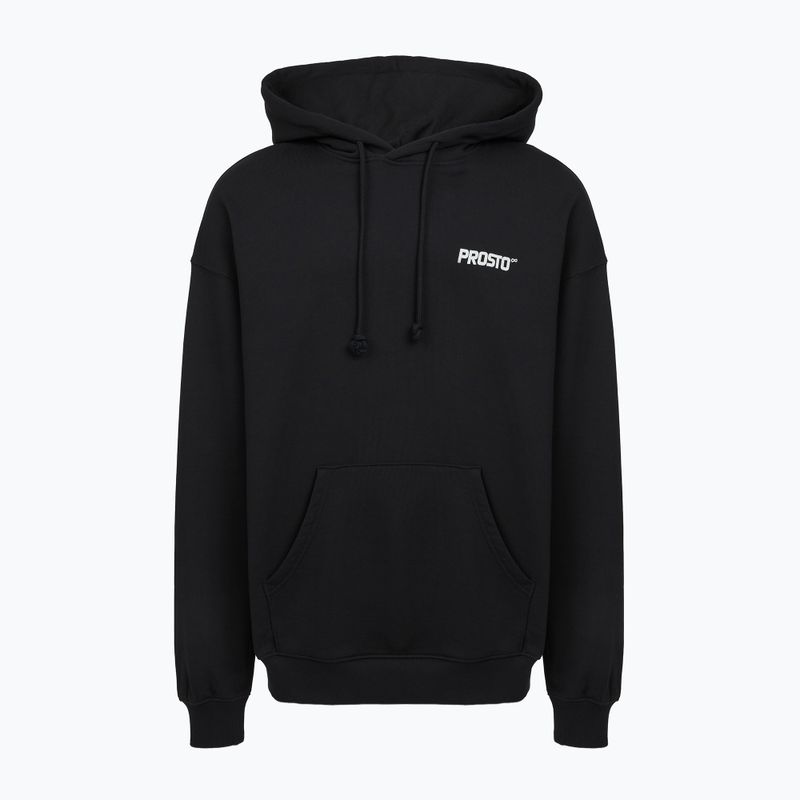 Bluză pentru bărbați PROSTO Wear The Street Hoodie black