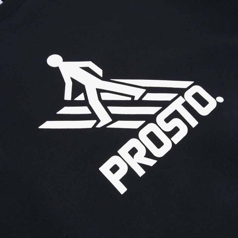 Bluză pentru bărbați PROSTO Crossing Crewneck black 3