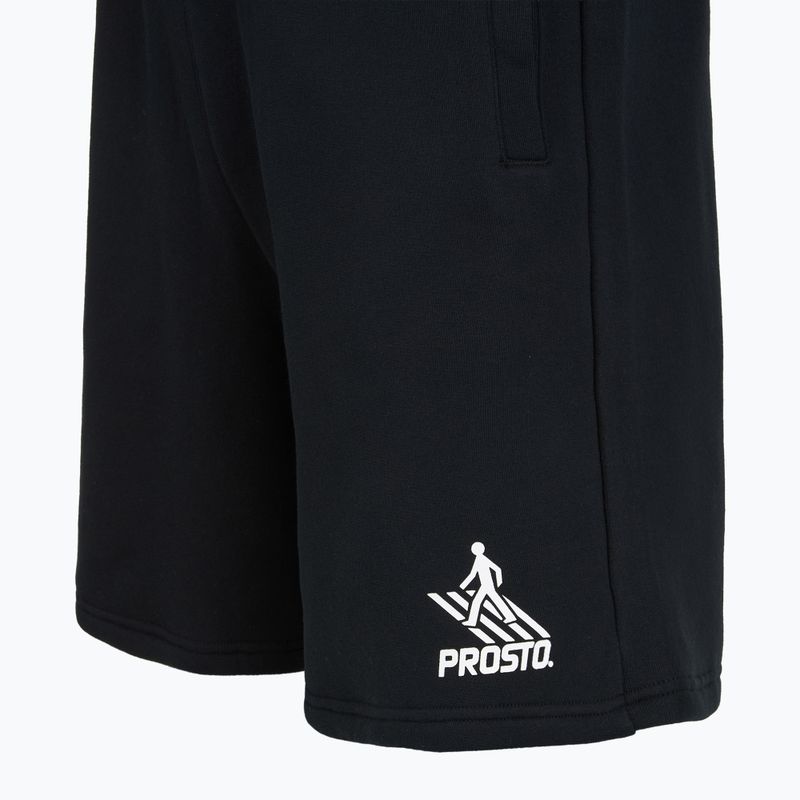 Pantaloni scurți pentru bărbați PROSTO Sweat Crossing black 3