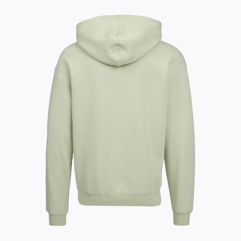 Bluză pentru bărbați PROSTO Hoodie Big Log mint green 2