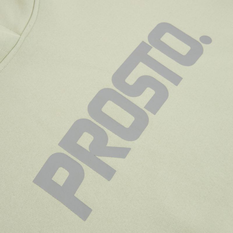 Bluză pentru bărbați PROSTO Hoodie Big Log mint green 3