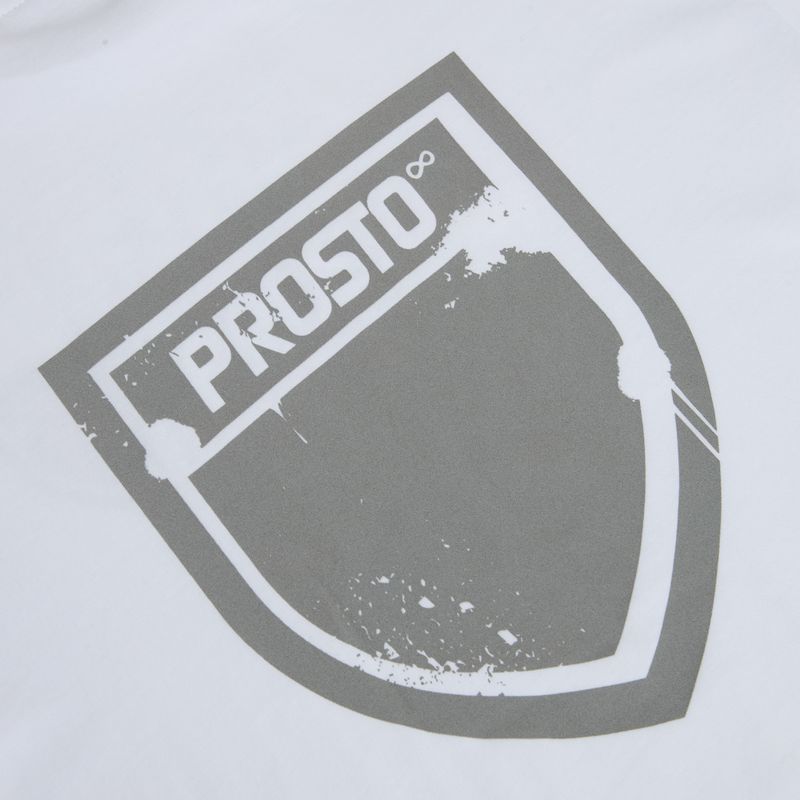 Tricou pentru bărbați PROSTO Splash Shield white 4