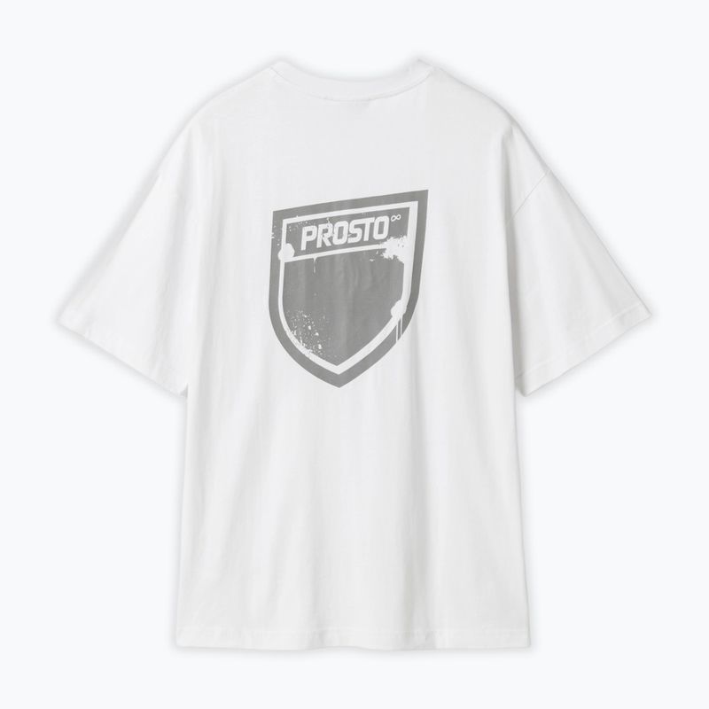 Tricou pentru bărbați PROSTO Splash Shield white 2