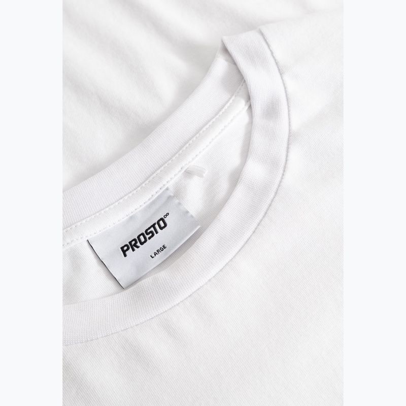 Tricou pentru bărbați PROSTO Splash Shield white 5