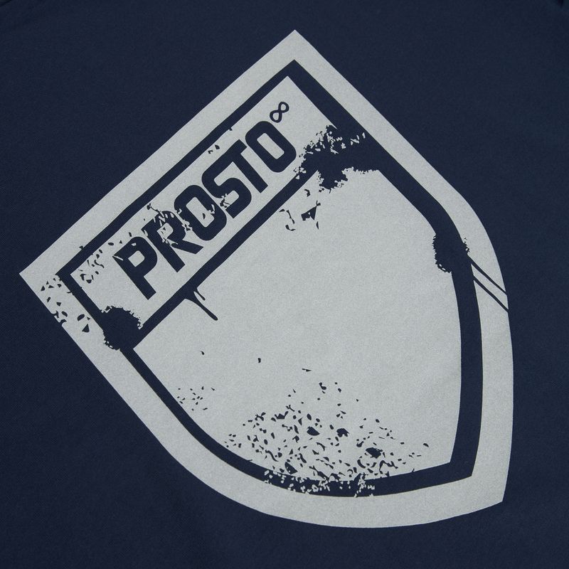 Tricou pentru bărbați PROSTO Splash Shield navy blue 4