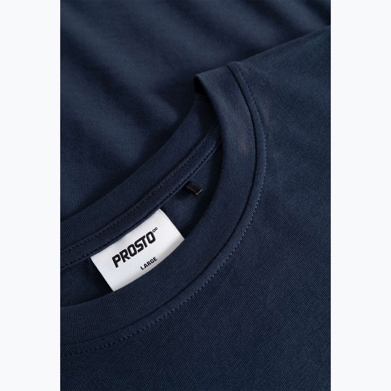 Tricou pentru bărbați PROSTO Splash Shield navy blue 5