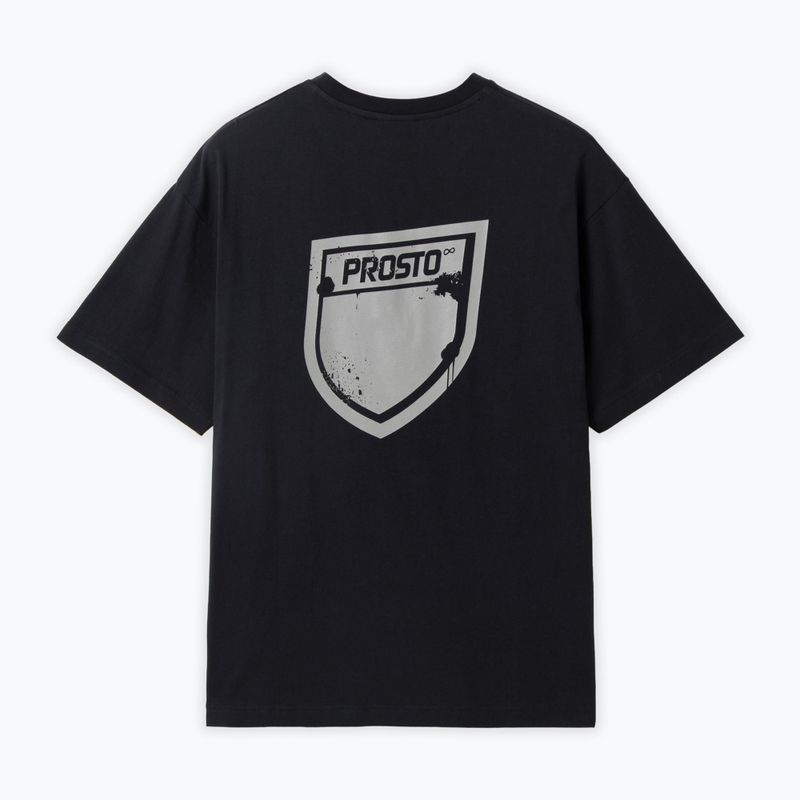 Tricou pentru bărbați PROSTO Splash Shield black 2