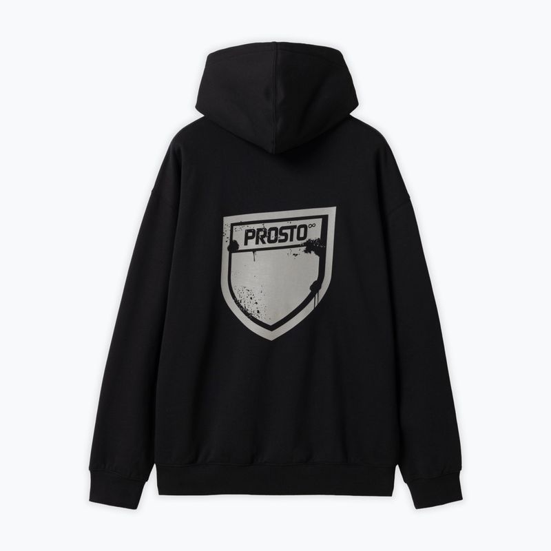 Bluză pentru bărbați PROSTO Hoodie Splash Shield black 2