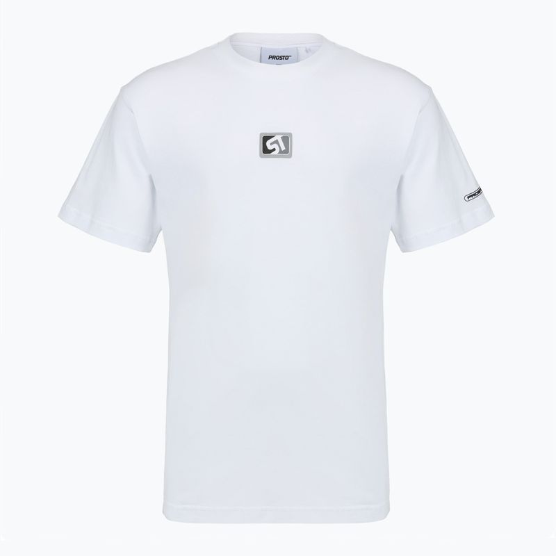 Tricou pentru bărbați PROSTO Mono ST white