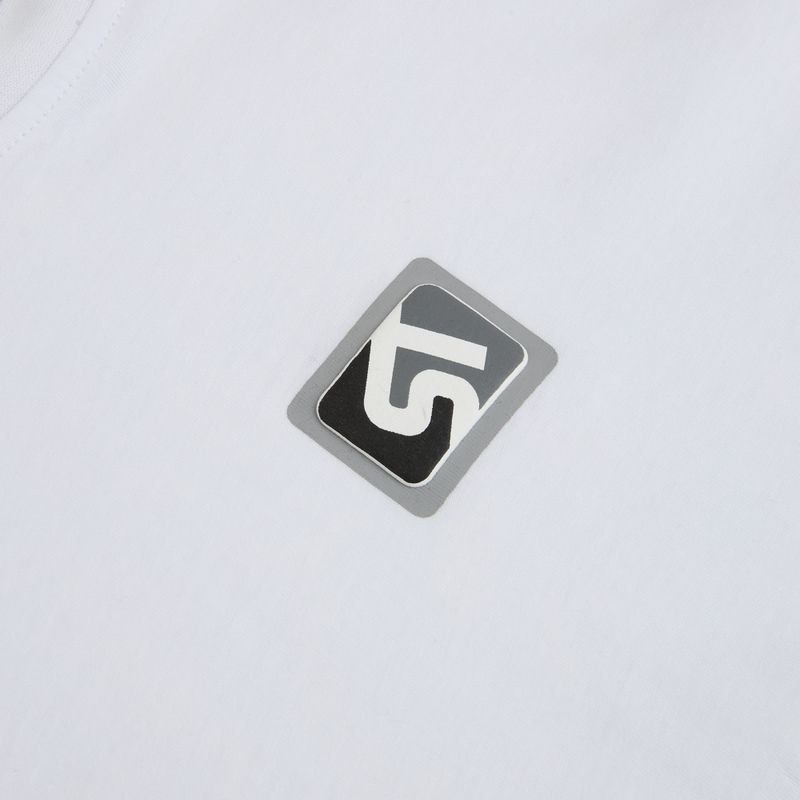Tricou pentru bărbați PROSTO Mono ST white 3