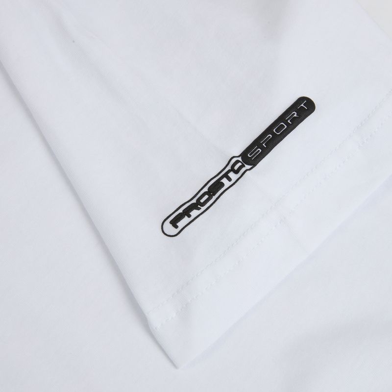 Tricou pentru bărbați PROSTO Mono ST white 4