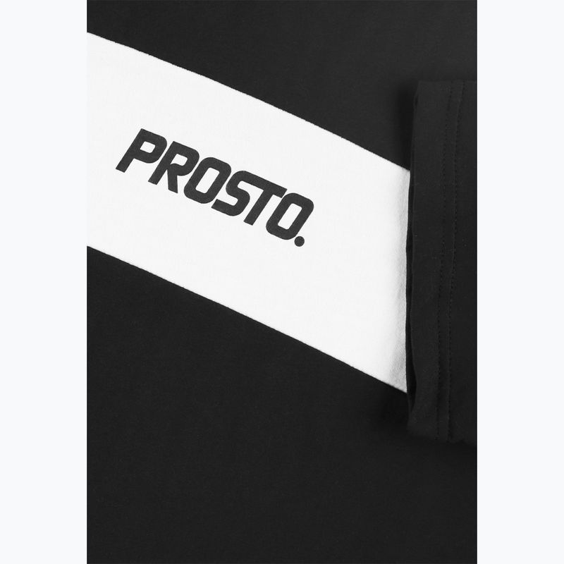Tricou pentru bărbați PROSTO Root black/white 3