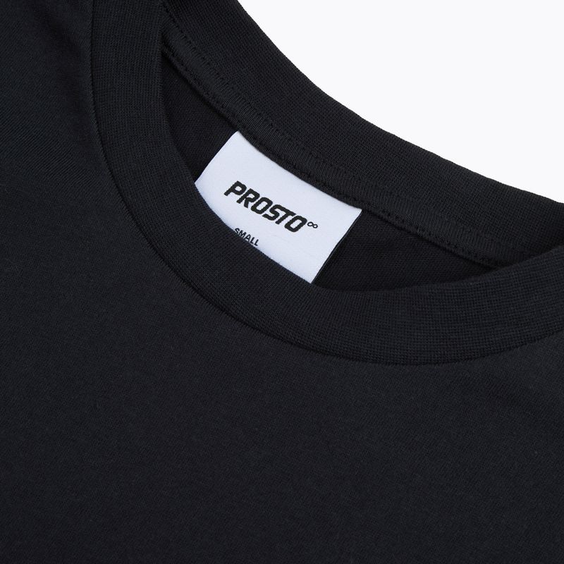 Tricou pentru bărbați PROSTO Base black 3