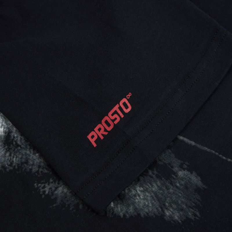 Tricou pentru bărbați PROSTO Bark black 4