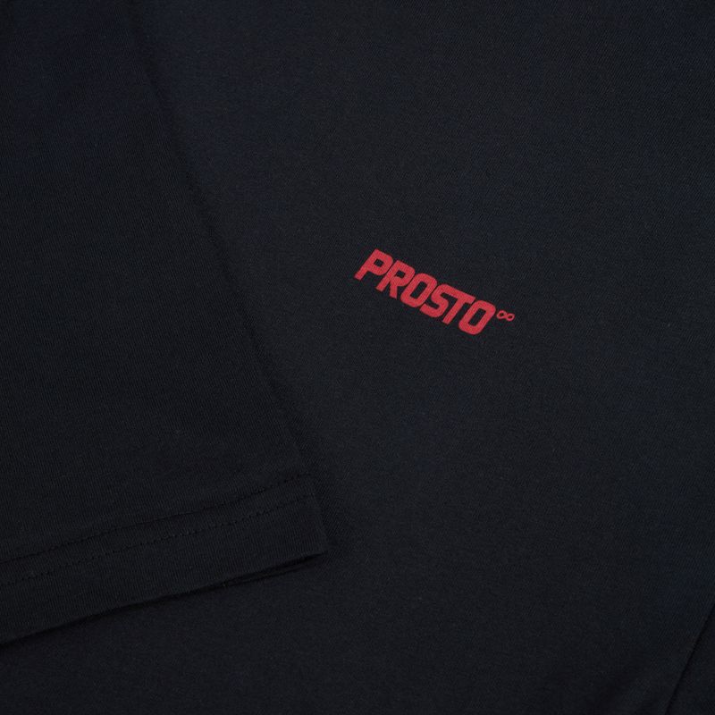 Tricou pentru bărbați PROSTO Wear The Street black 3