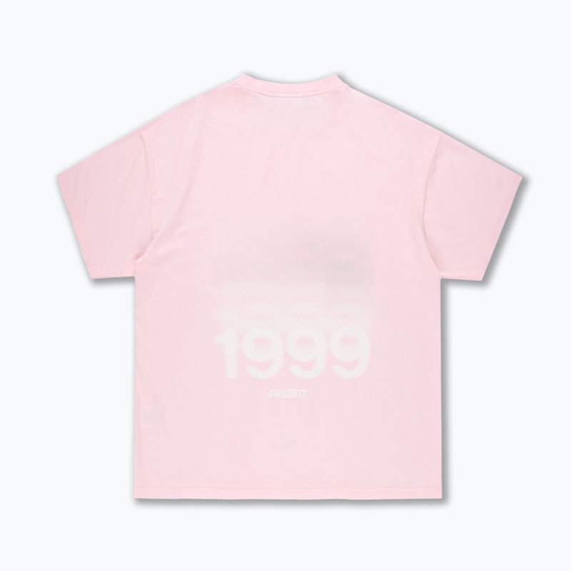 Tricou pentru bărbați PROSTO 1999 glitch pink 2